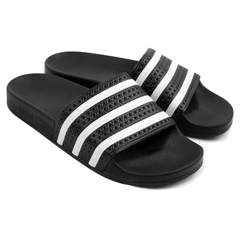 cheap adidas sliders|Adidas sliders black and white.